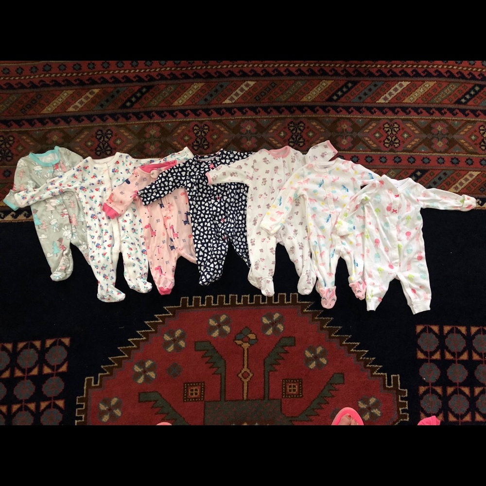 Footies for Newborn Babygirl